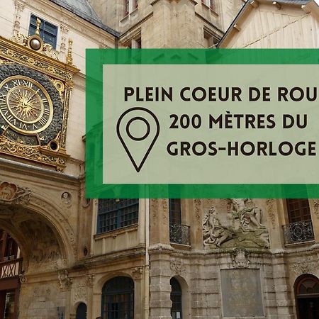 Studio Au Coeur De Rouen, 4 Personnes, Calme & Elegant Eksteriør billede